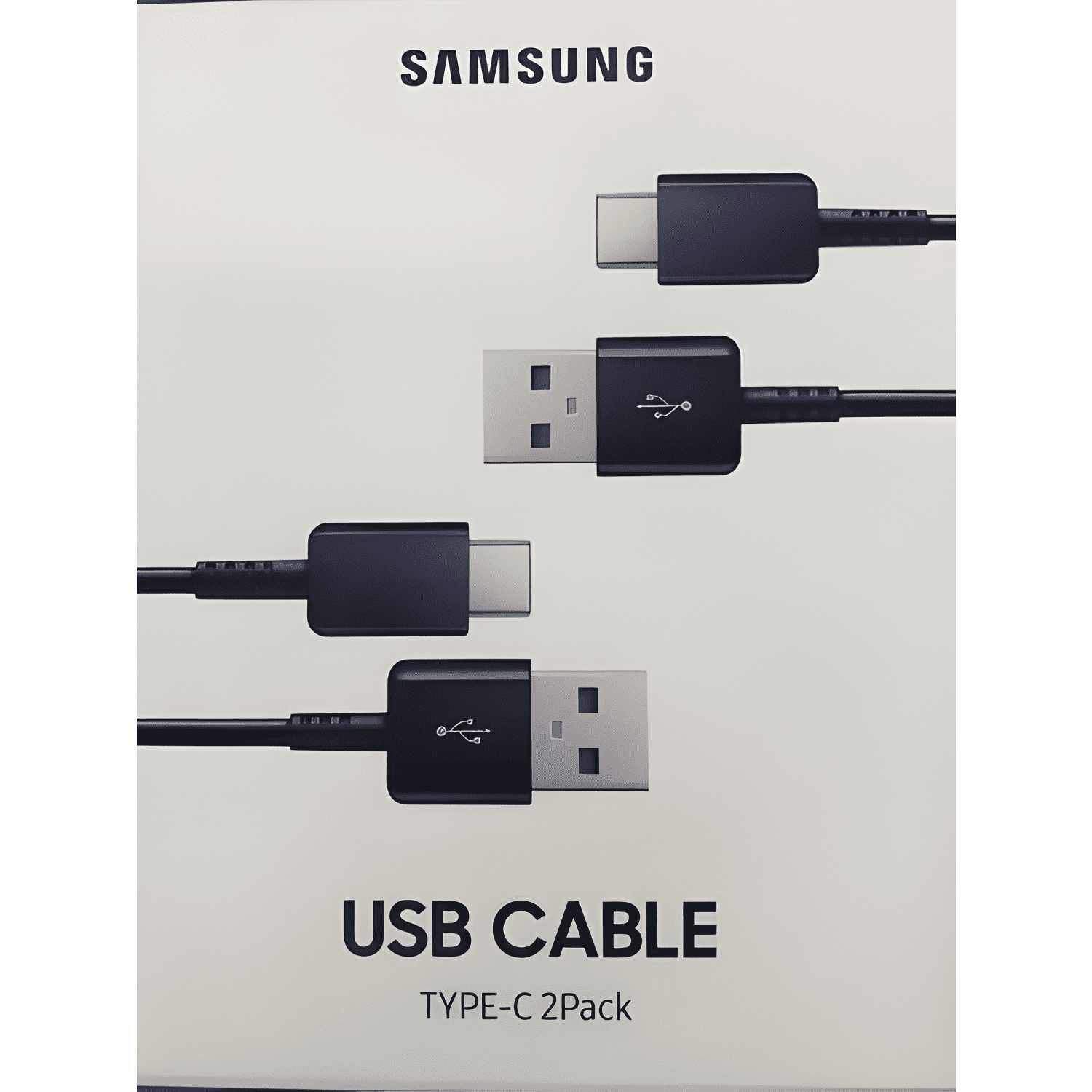 Cable USB tipo c pack x2 stcstorage Negro-2