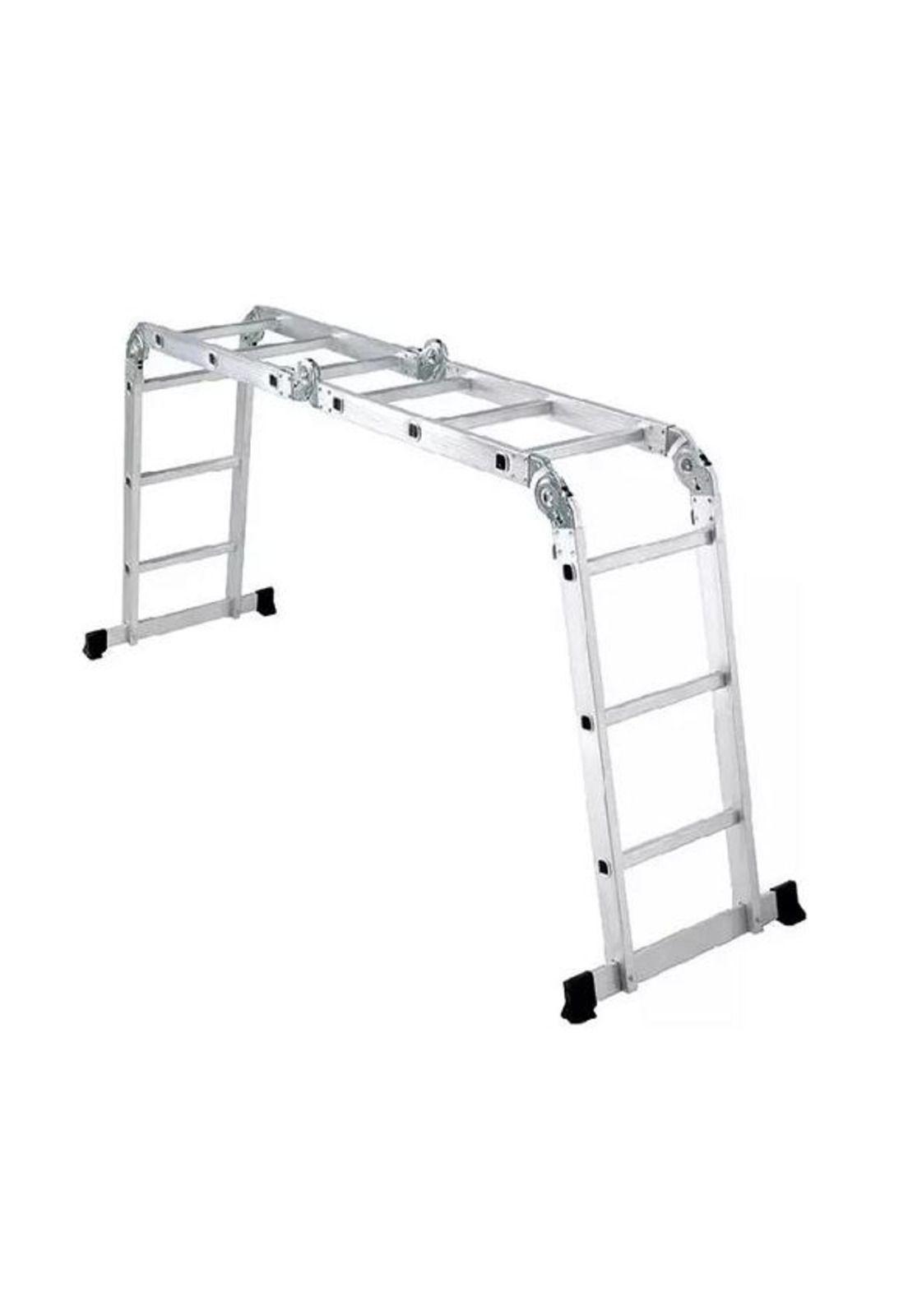 Escalera multifuncional 12 peldaños 4x3 color metal-1