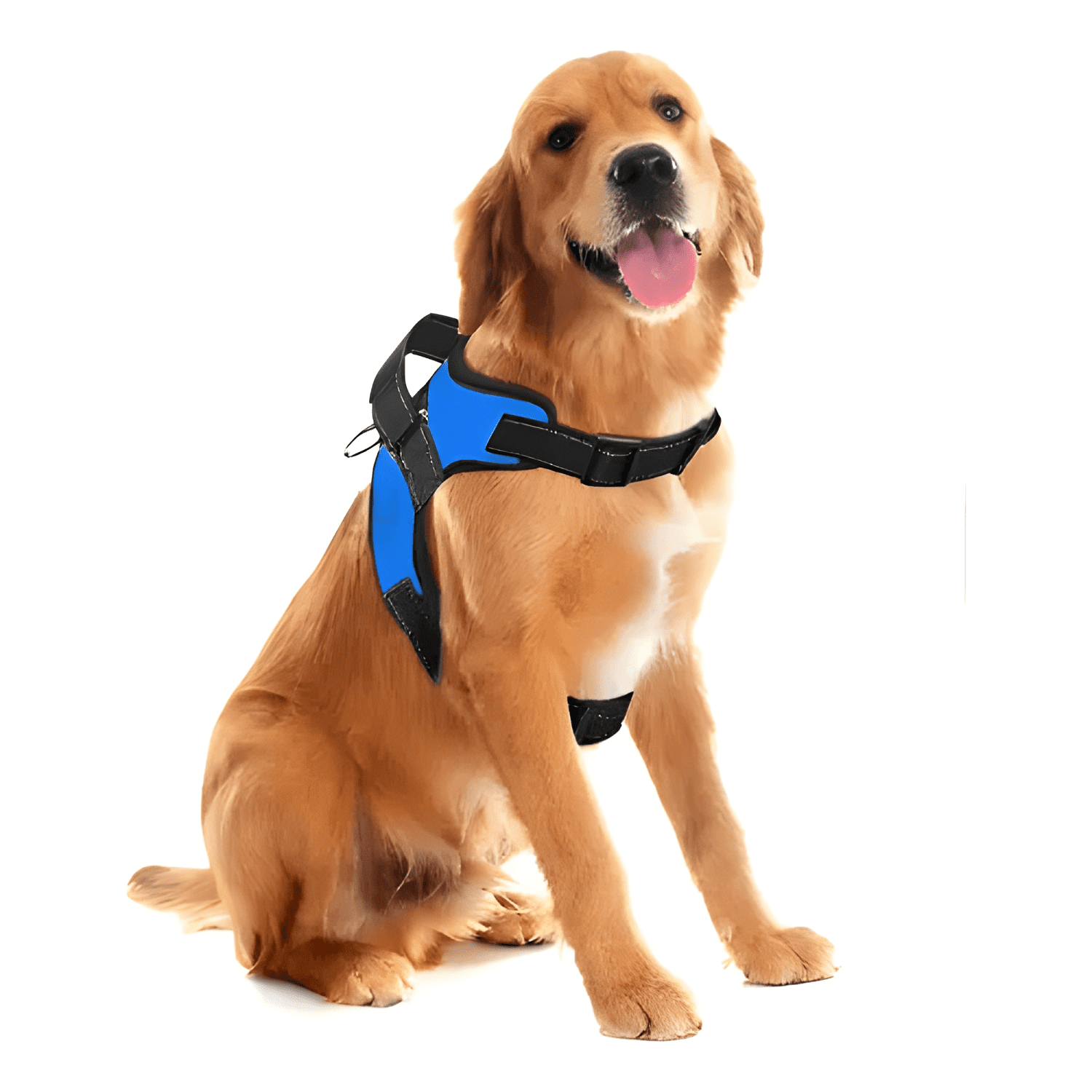 Arnés police K9 reforzado premium para perros mascotas-2