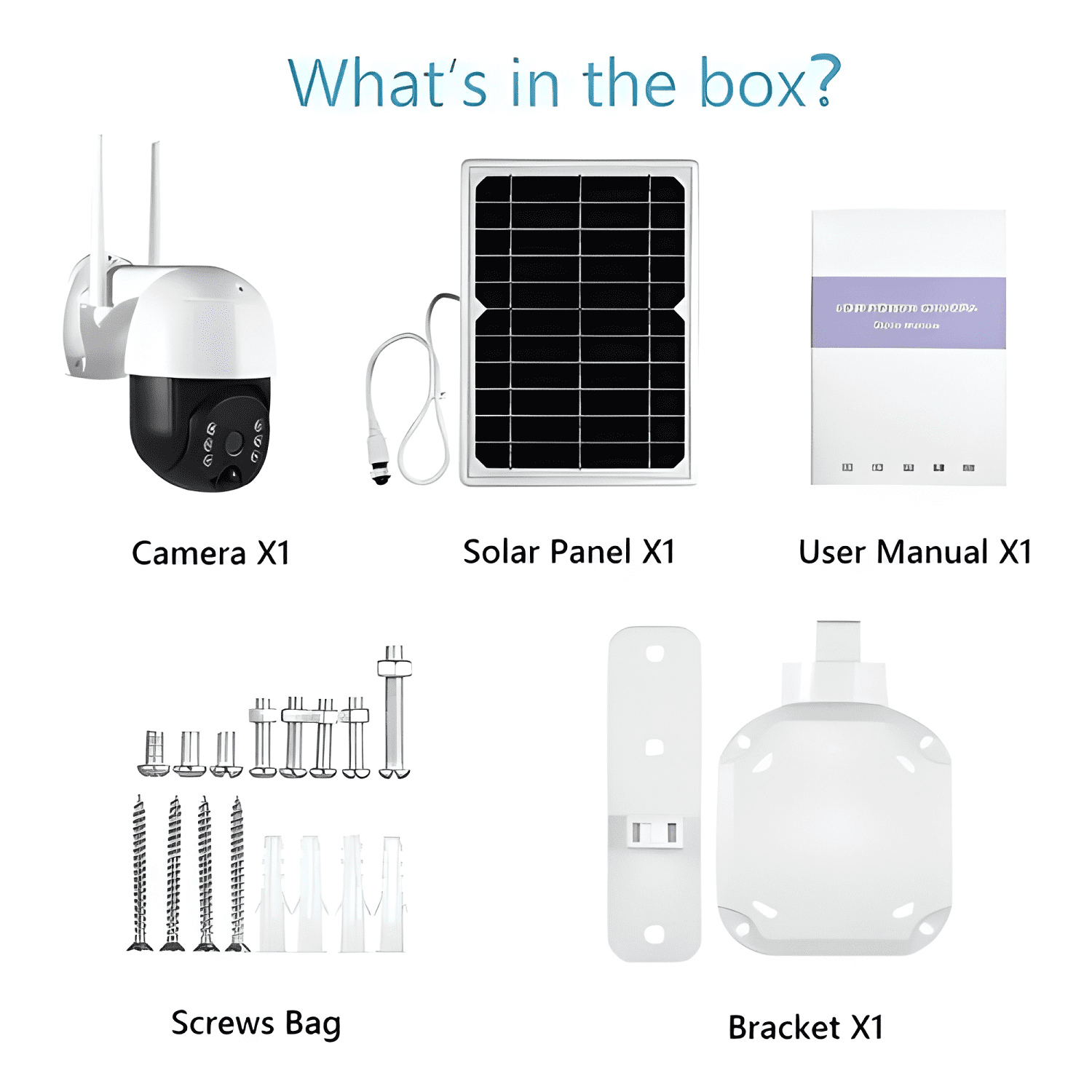 Camara Ip Solar Seguridad Wifi Exterior Hd 1080p Blanco-4