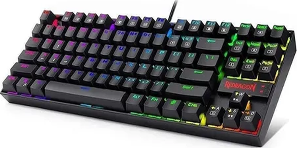 Teclado gamer redragon kumara k552 qwerty outemu red-0