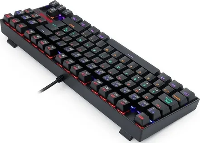 Teclado gamer redragon kumara k552 qwerty outemu red-1