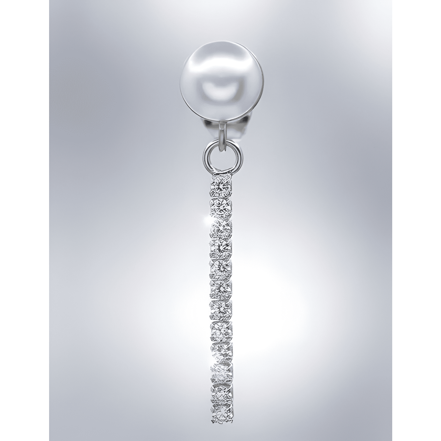 Aros Plata 925 Perla De Rio Cadena De Circones Tenis Mujer-2
