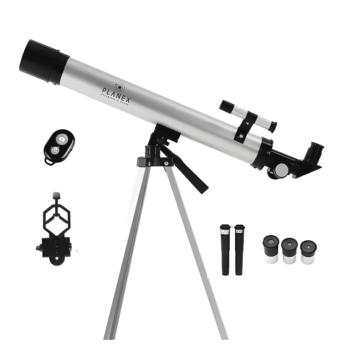 Telescopio Astronómico Monocular F70060 Planex + Soporte-0