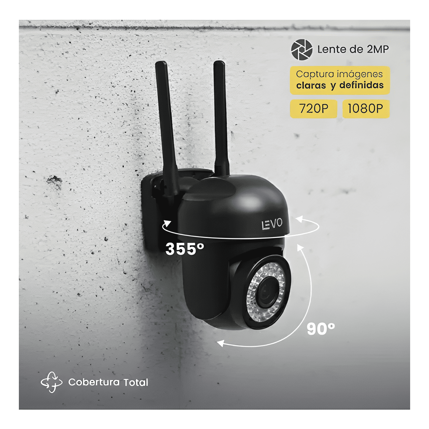 Cámara de Seguridad Impermeable Wifi 5G 2MP Guardpro X5 LEVO-2