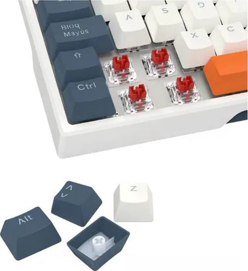 Teclado redragon trundle k668wbo rgb usb sw red español-1