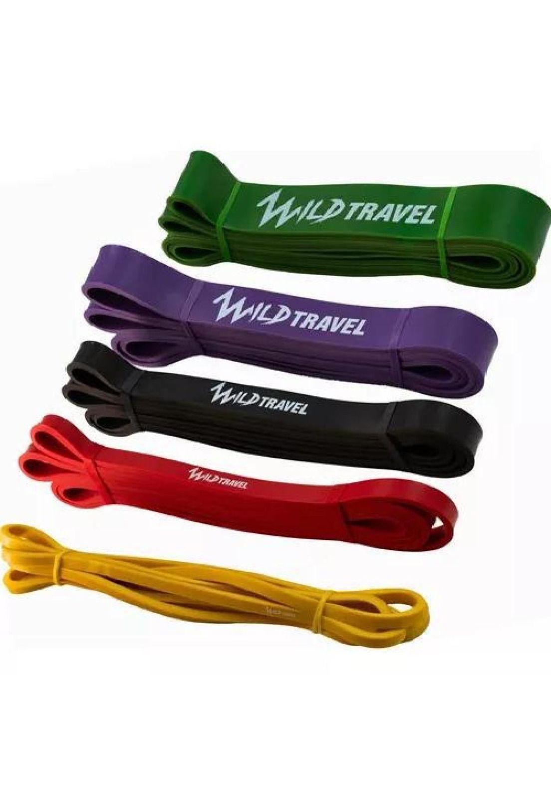 Kit de 5 Power Bands - Banda Elástica de Resistencia para Pull Up, Gym-2