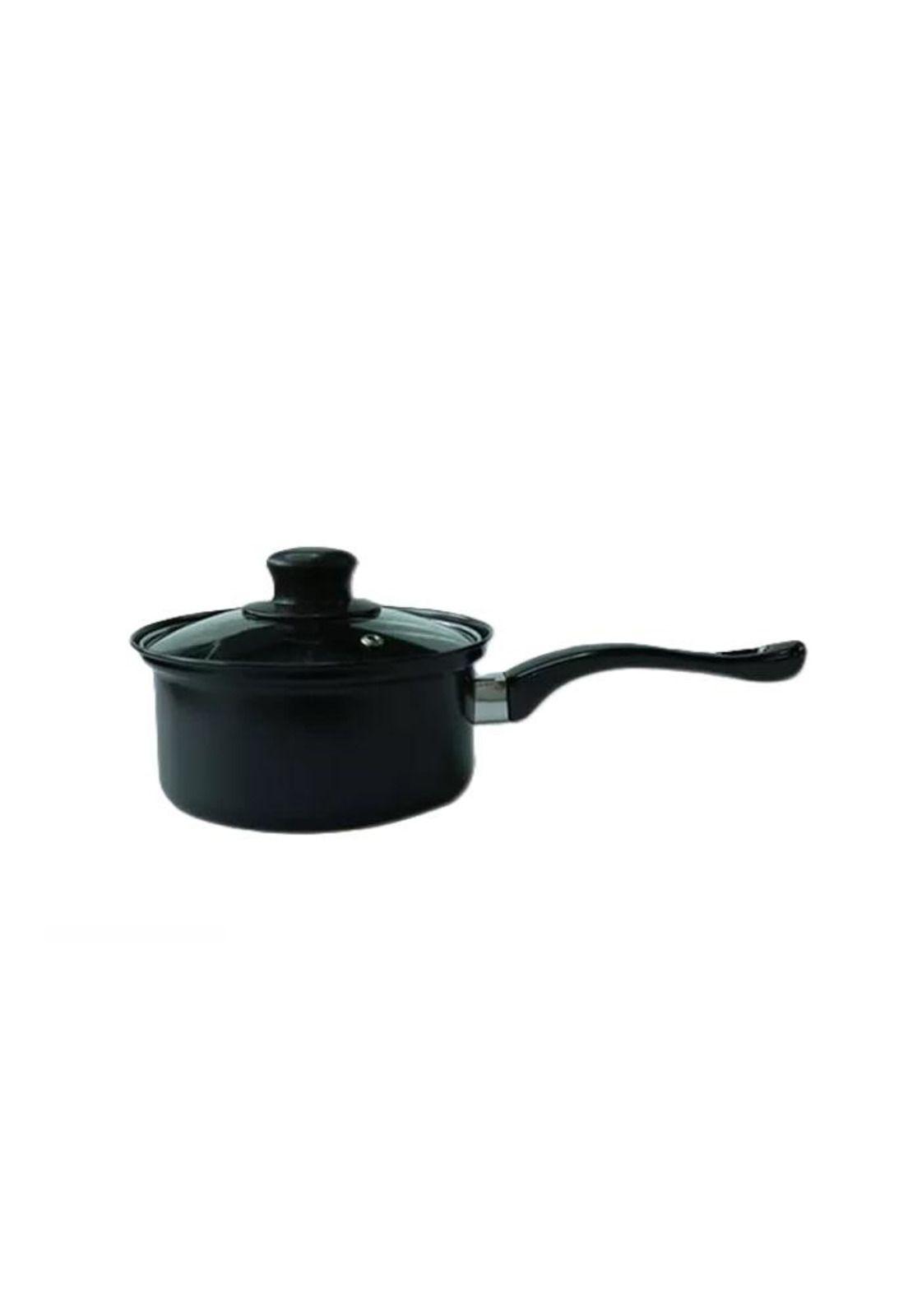 Set de Batería de Cocina - 13 Piezas, Antiadherente, Royal Mark, Ollas y Sartén, Color Negro-0