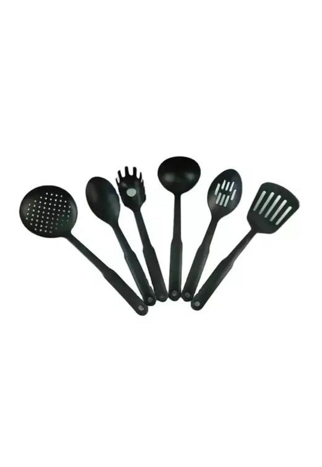 Set de Batería de Cocina - 13 Piezas, Antiadherente, Royal Mark, Ollas y Sartén, Color Negro-3