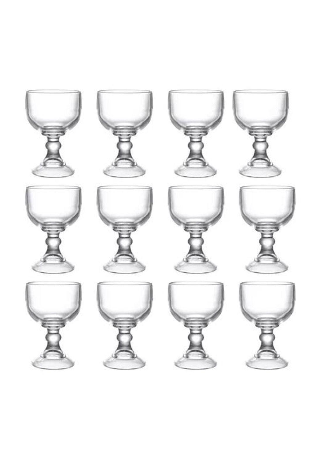 Set 12 Copas Chabelas 500cc Vidrio Restobar-2