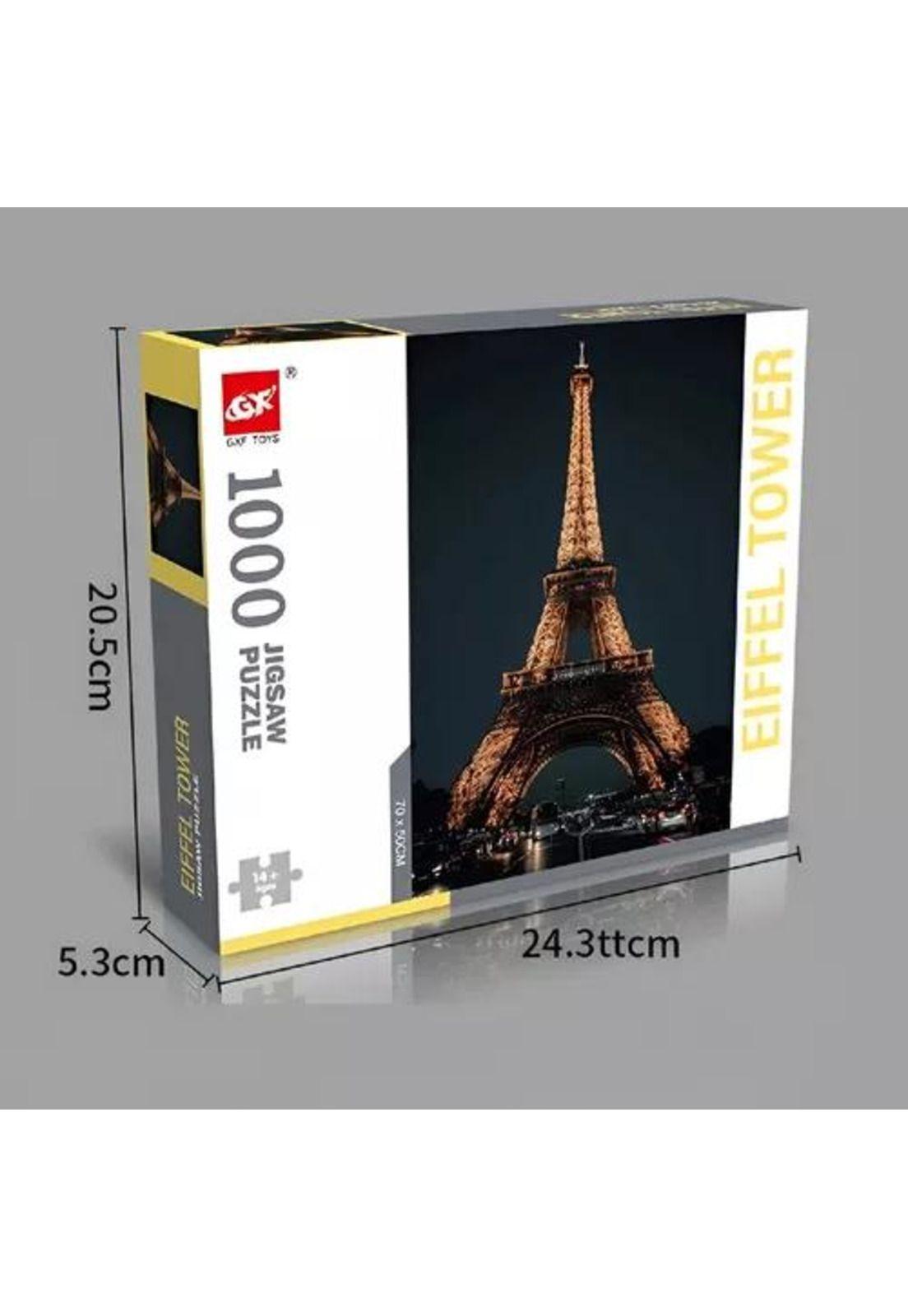 Rompecabezas pcs torre eiffel multicolor-2