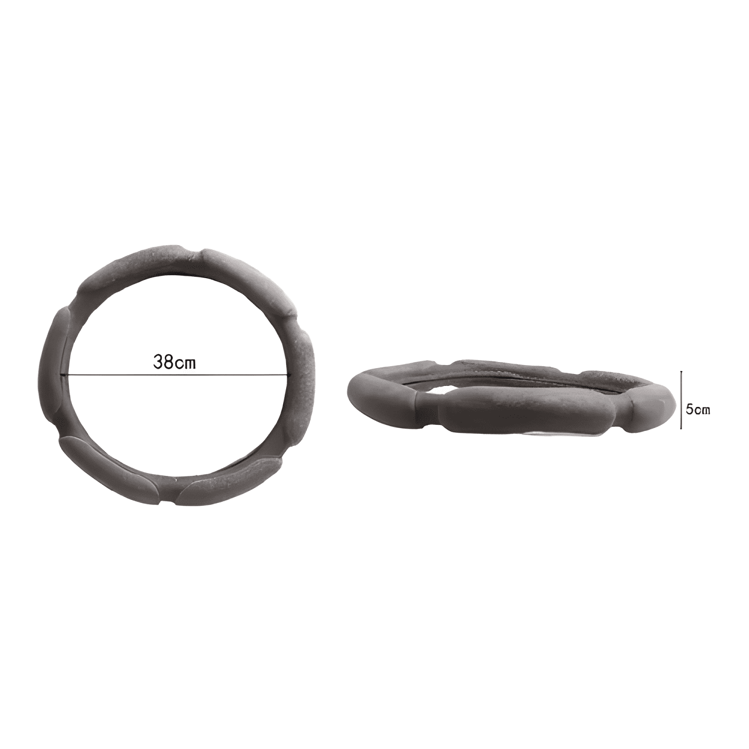 Funda Cubre Volante Antideslizante Transpirable Auto-3