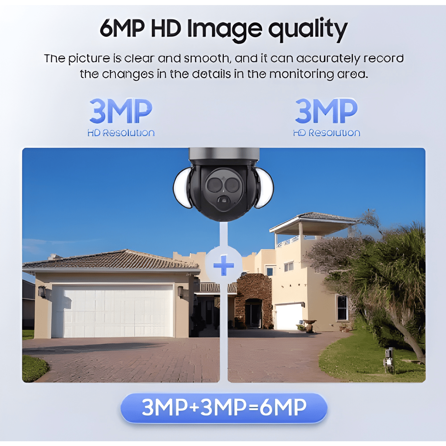 Cámara 4g Dual Lens Panel Solar 6mpx X12 Zoom 100% Autónoma-4
