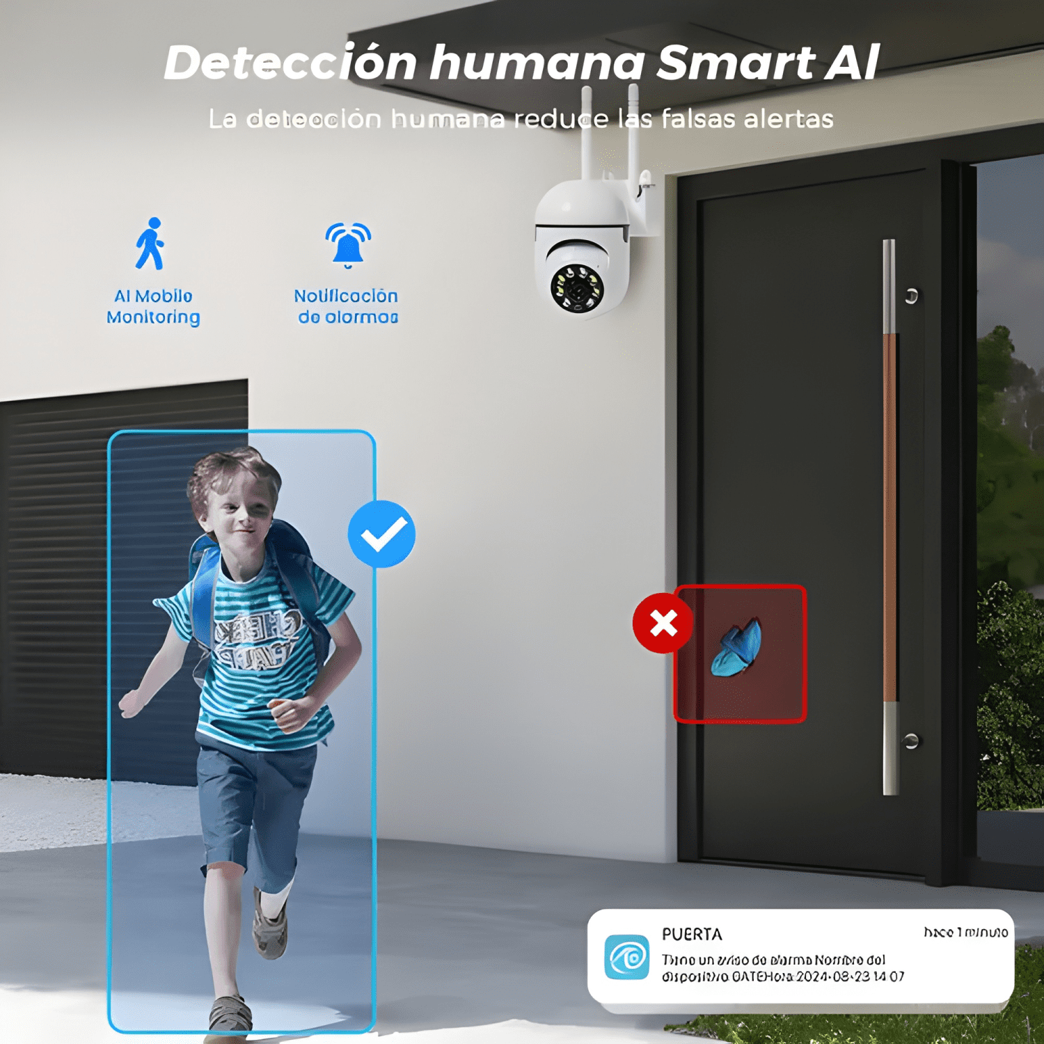 Camaras de Seguridad Anberx K1 Wifi 4MP ,camara Espia Audio-3