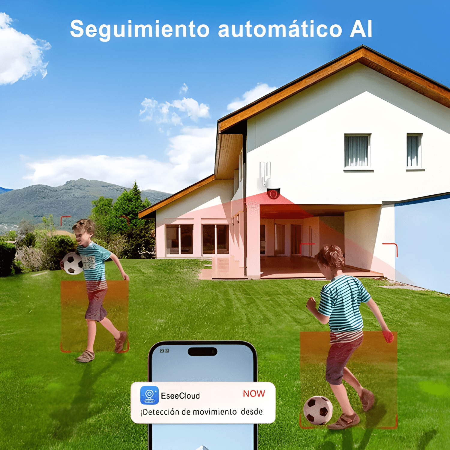 Ation® 5g 2.4g Cámara de Seguridad Vigilancia Exterior Wifi-3