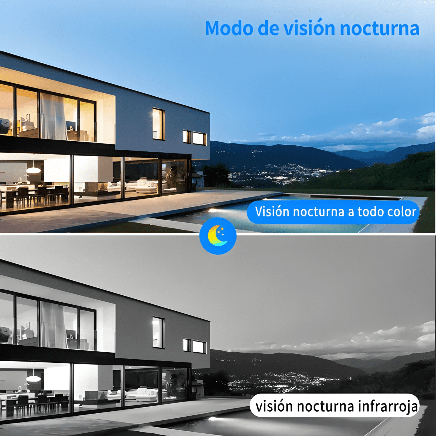 ATSG Cámara IP 4MP Full HD Wifi Exterior PTZ Conexión Audio-4