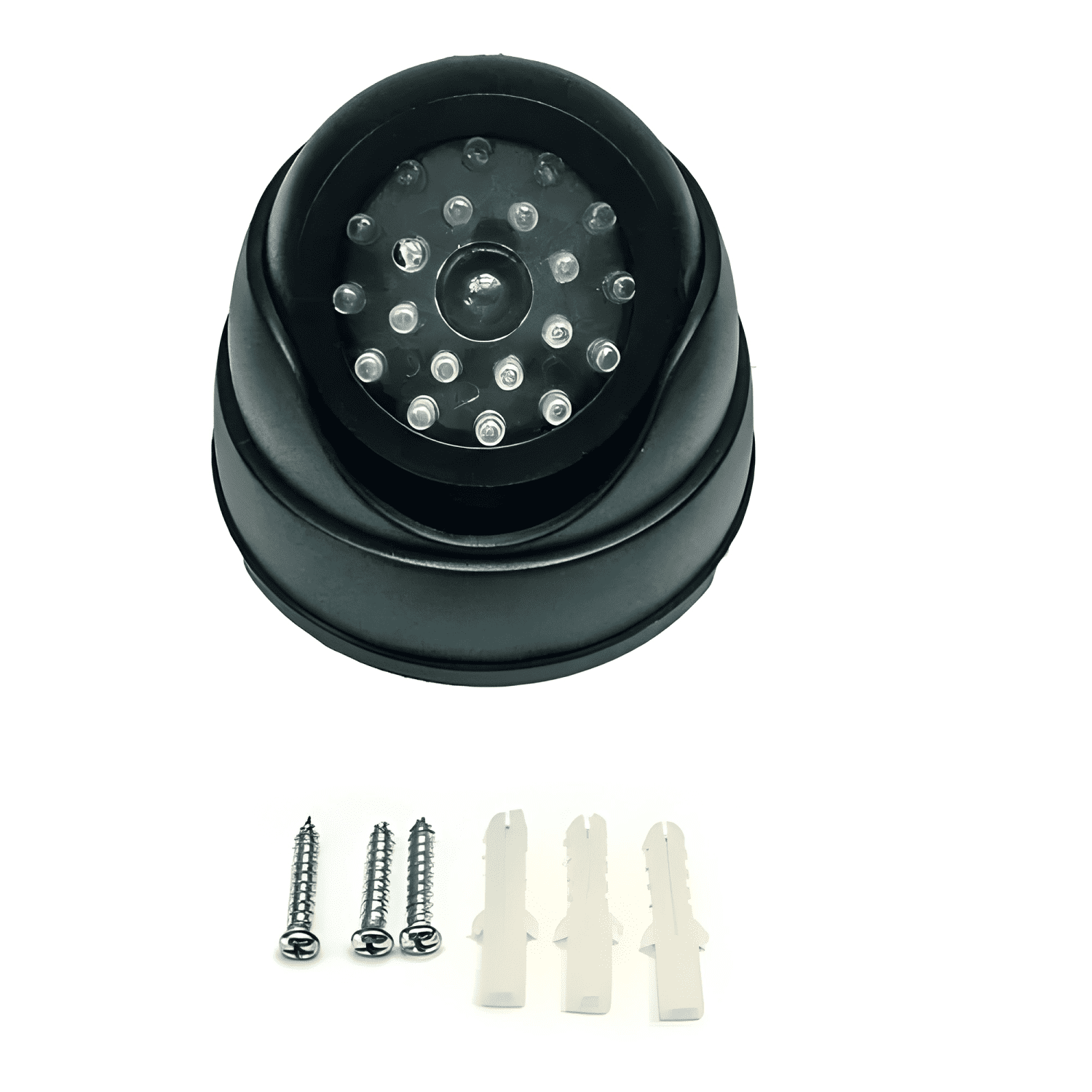 Camara Vigilancia Falsa Dummy con Luz Led Intermitente-3