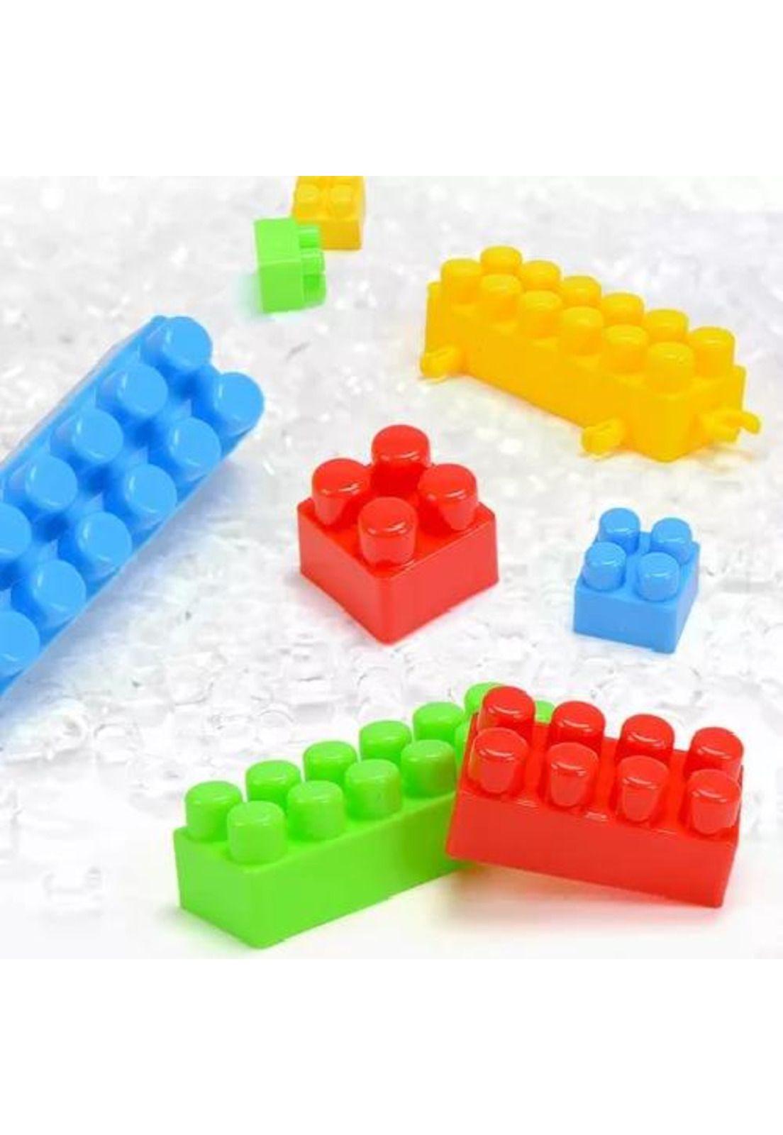 Pack de 150 pcs juguetes de bloques de construcción para niños multicolor-7