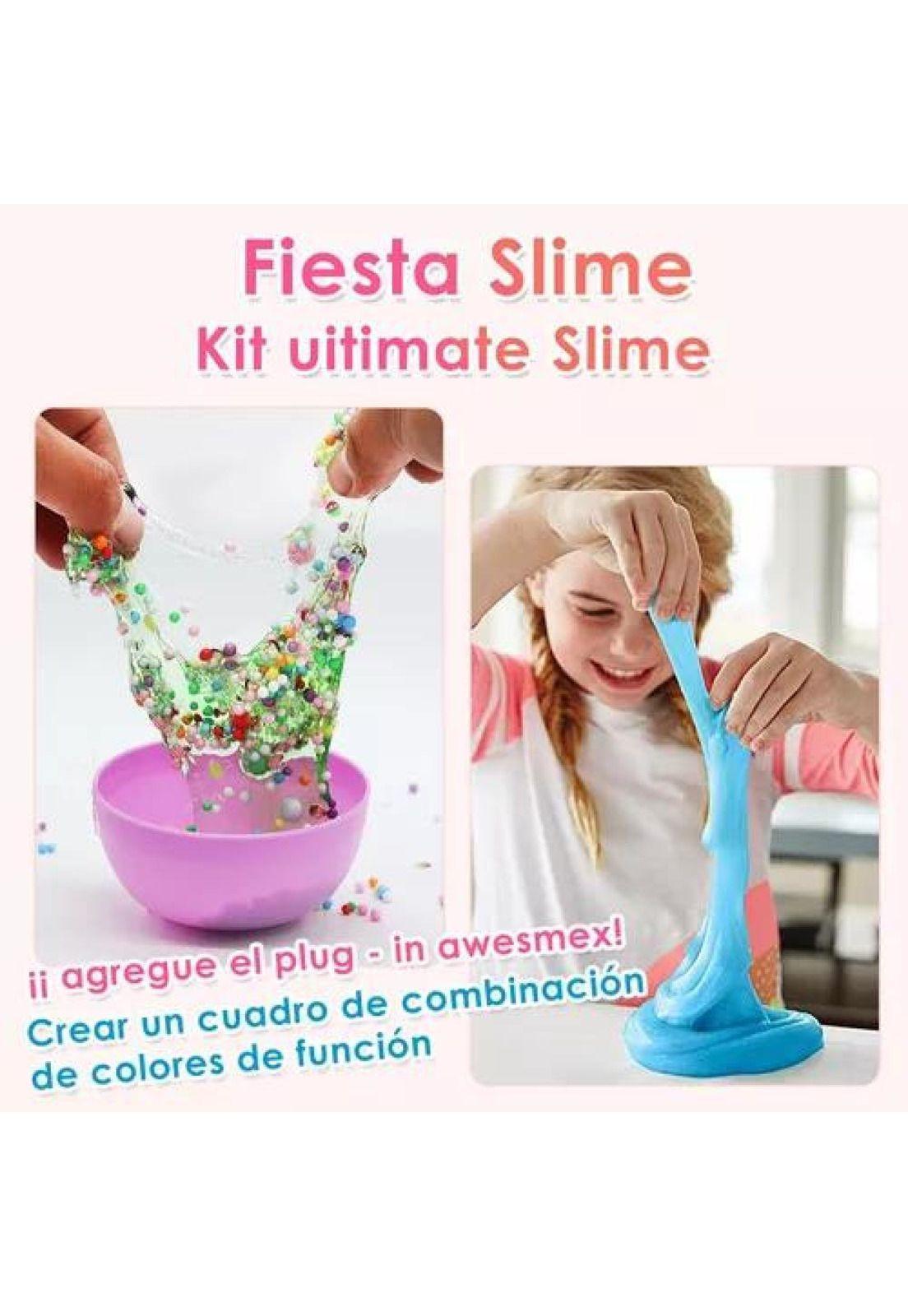 Set de bricolaje para hacer slime 120 piezas, 24 colores-3