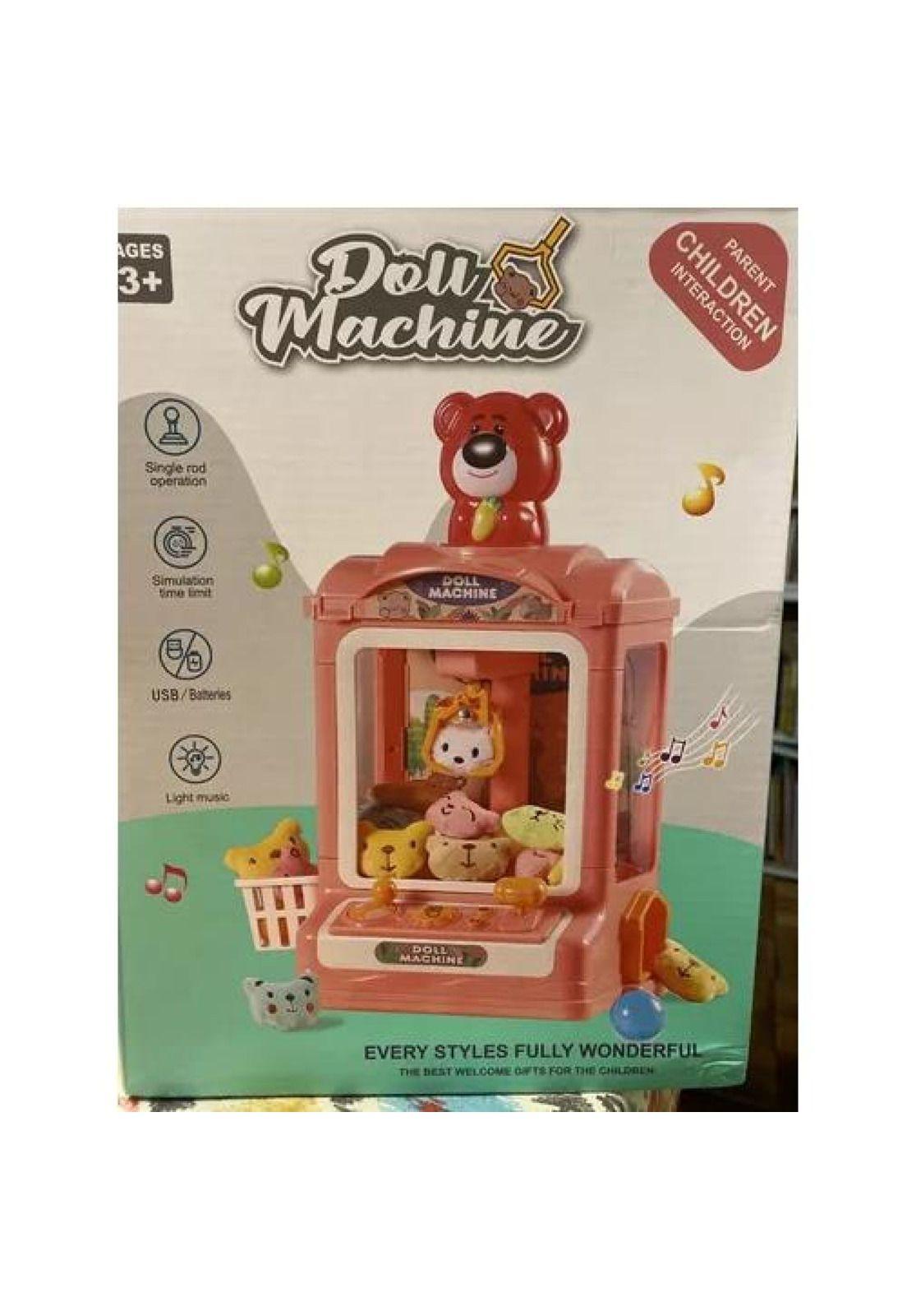 Juguete Mini Máquina Saca Peluche - Garra Premio Machine-3