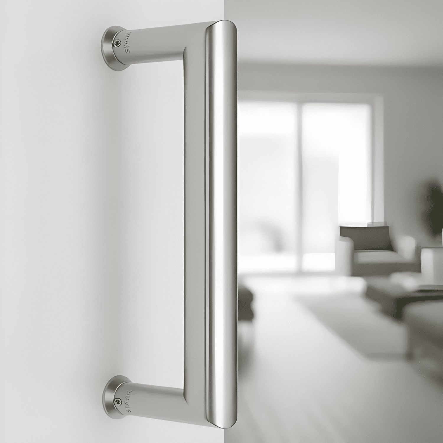Tirador simple de acero inox 304, largo 30 cm #4-1