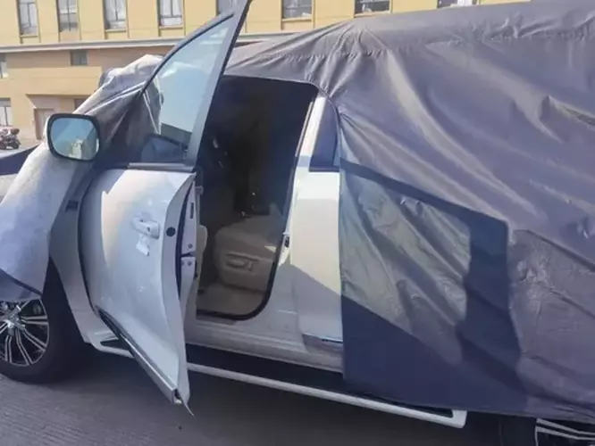 Cubre auto Suzuki Celerio lona + chiporro-1
