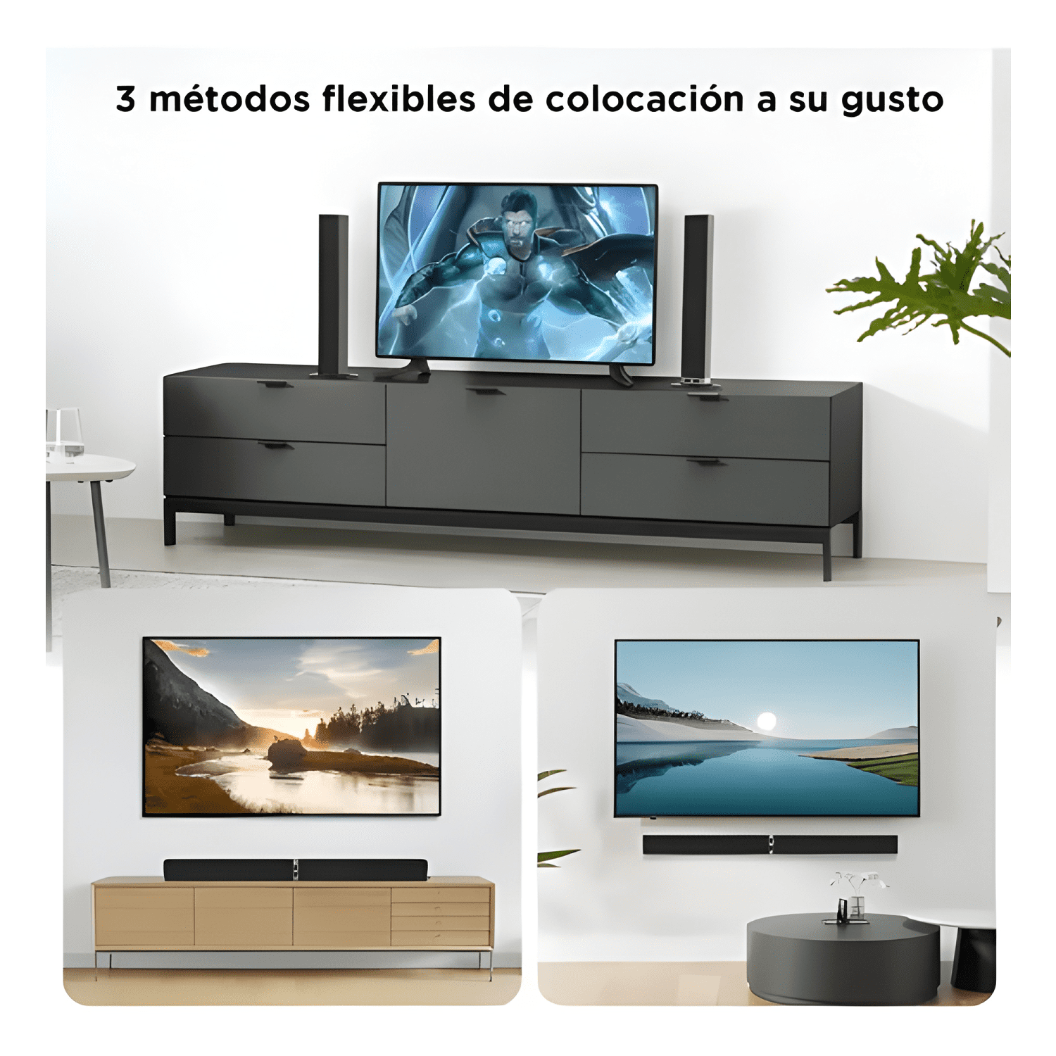 Barra sonido 2 1 ky-2020d 60w bluetooth hdmi óptico-4