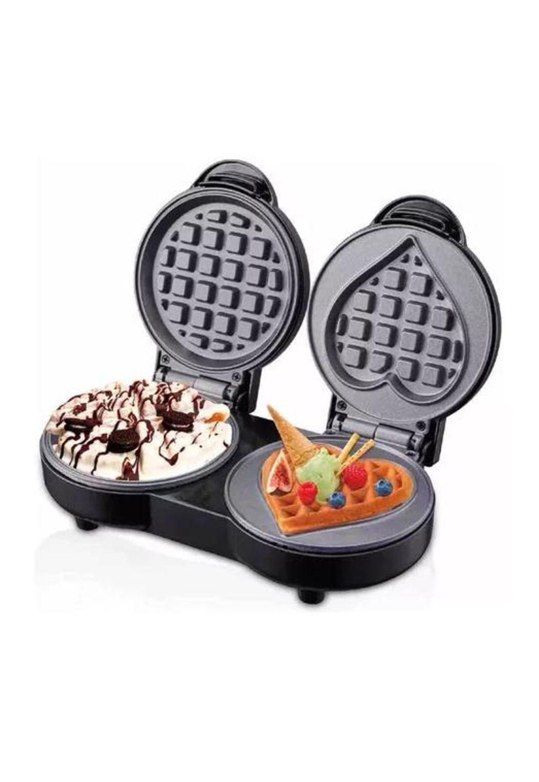 Máquina para waffles en forma de corazón y redonda R.205-2