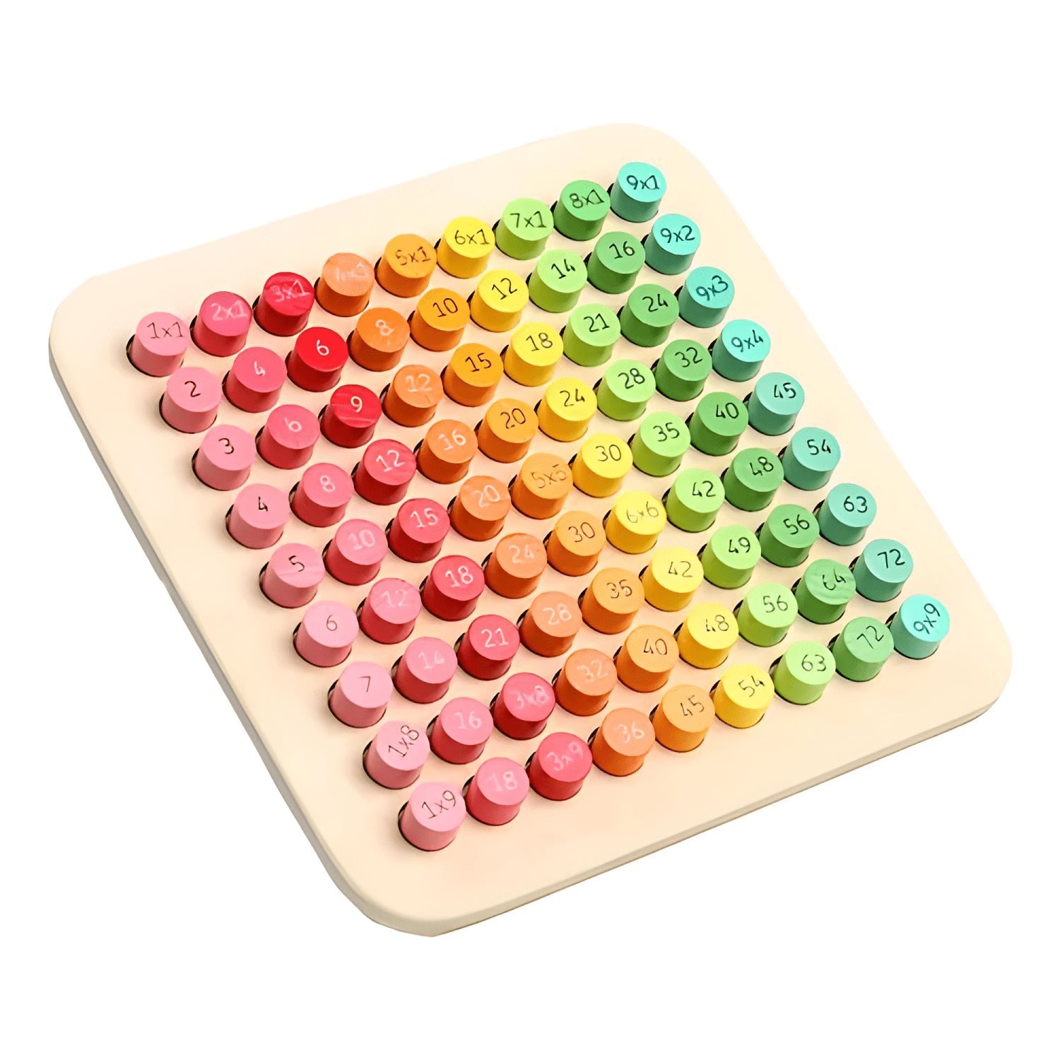 Tabla de multiplicar de madera montessori para niños-3