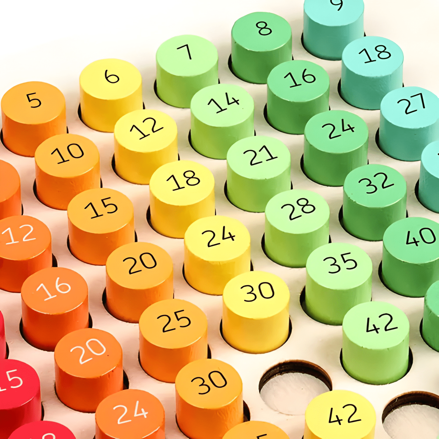 Tabla de multiplicar de madera montessori para niños-4