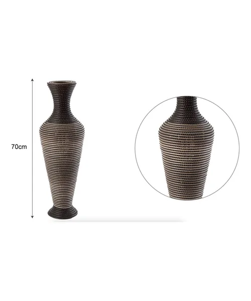 Florero Jarrón Decorativo Tejido Moderno 60 cm M6-1