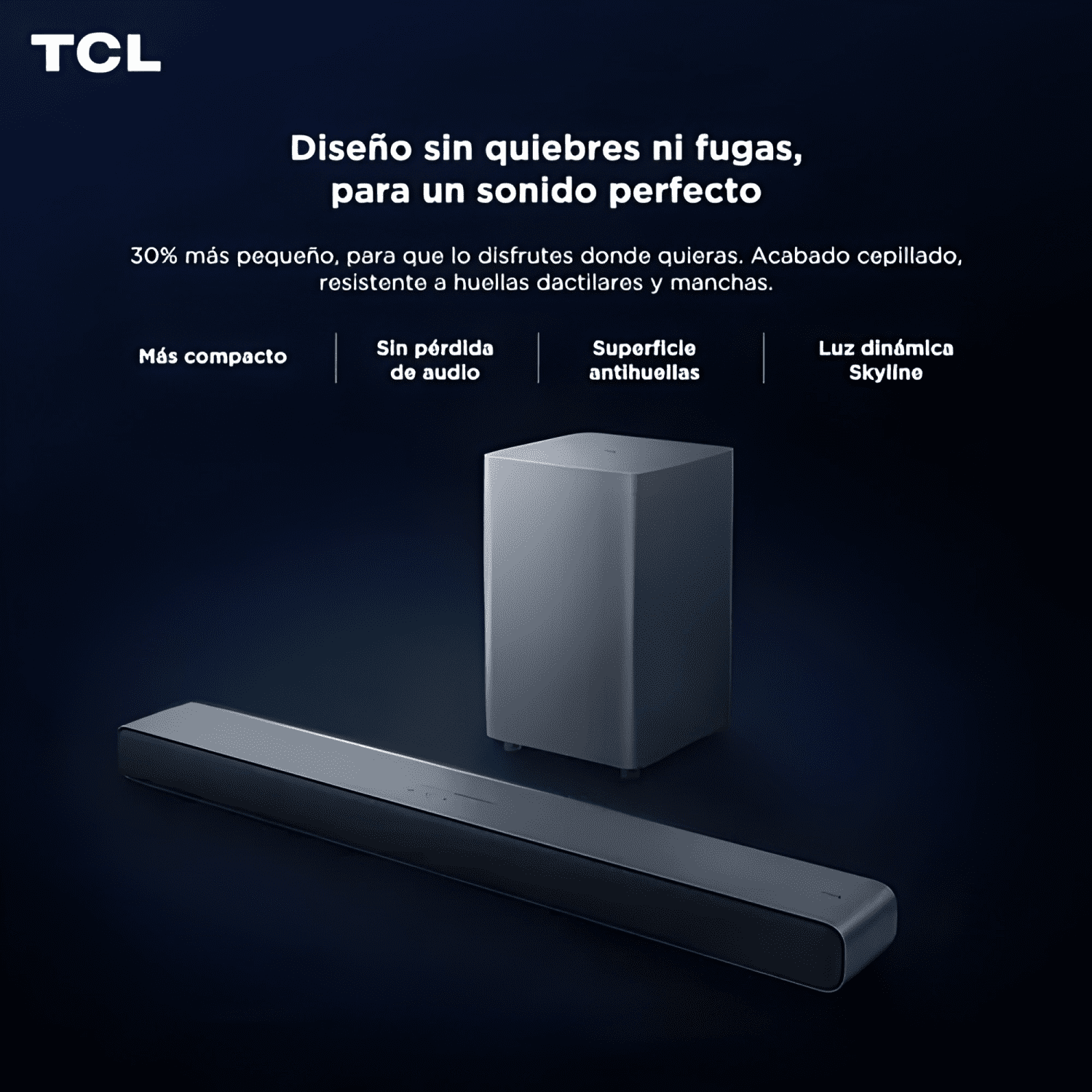Barra de sonido 2 1 ch 220w + subwoofer-3