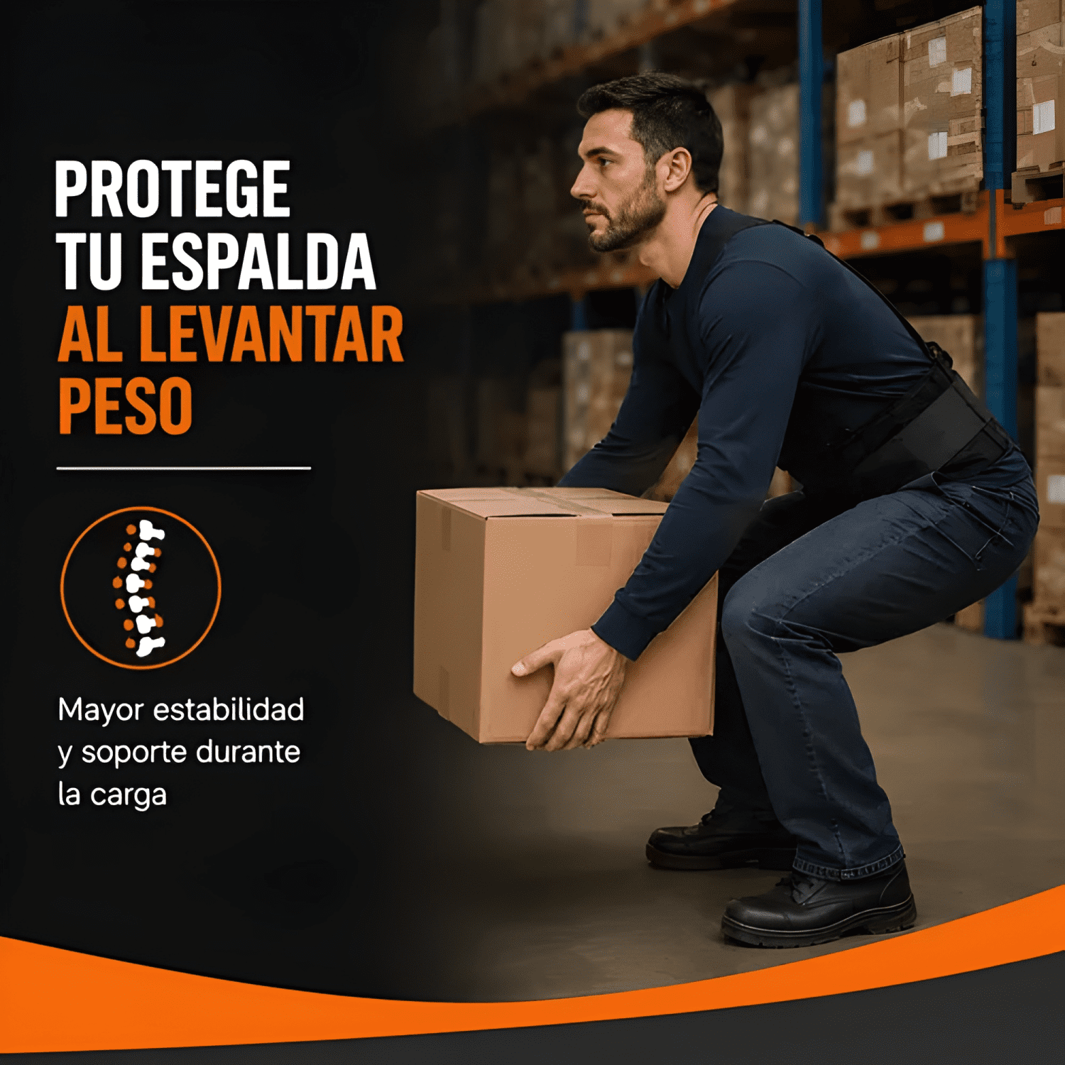 Faja lumbar de trabajo #10-2