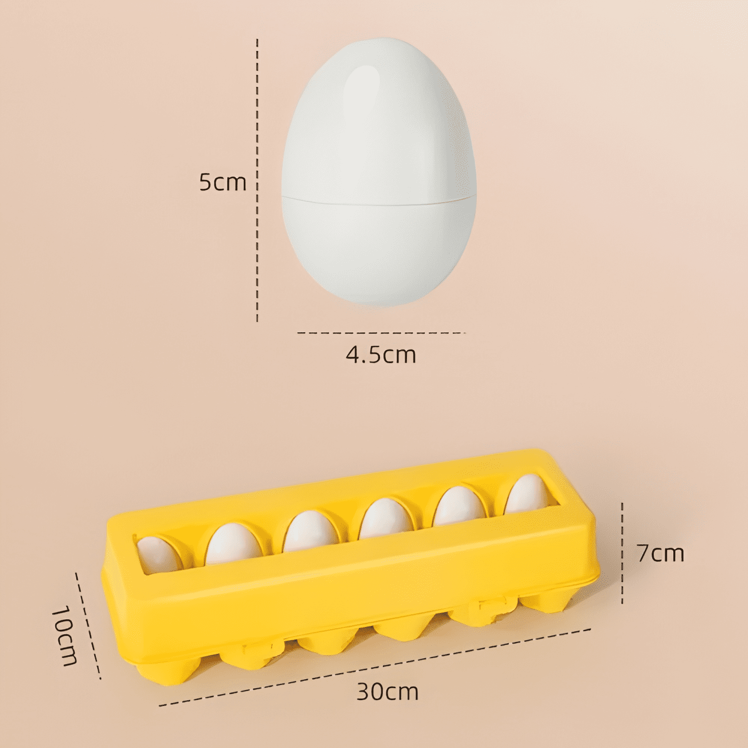 Huevos juguete para niños 12 piezas juego didáctico encaje-4