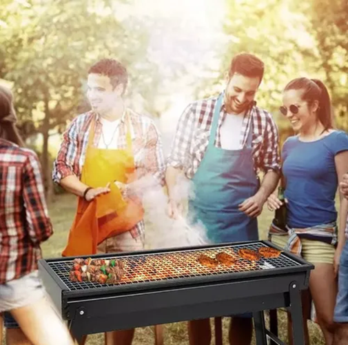 Mini Parrillera Plegable De Carbón Portátil Bbq Barbacoa-3