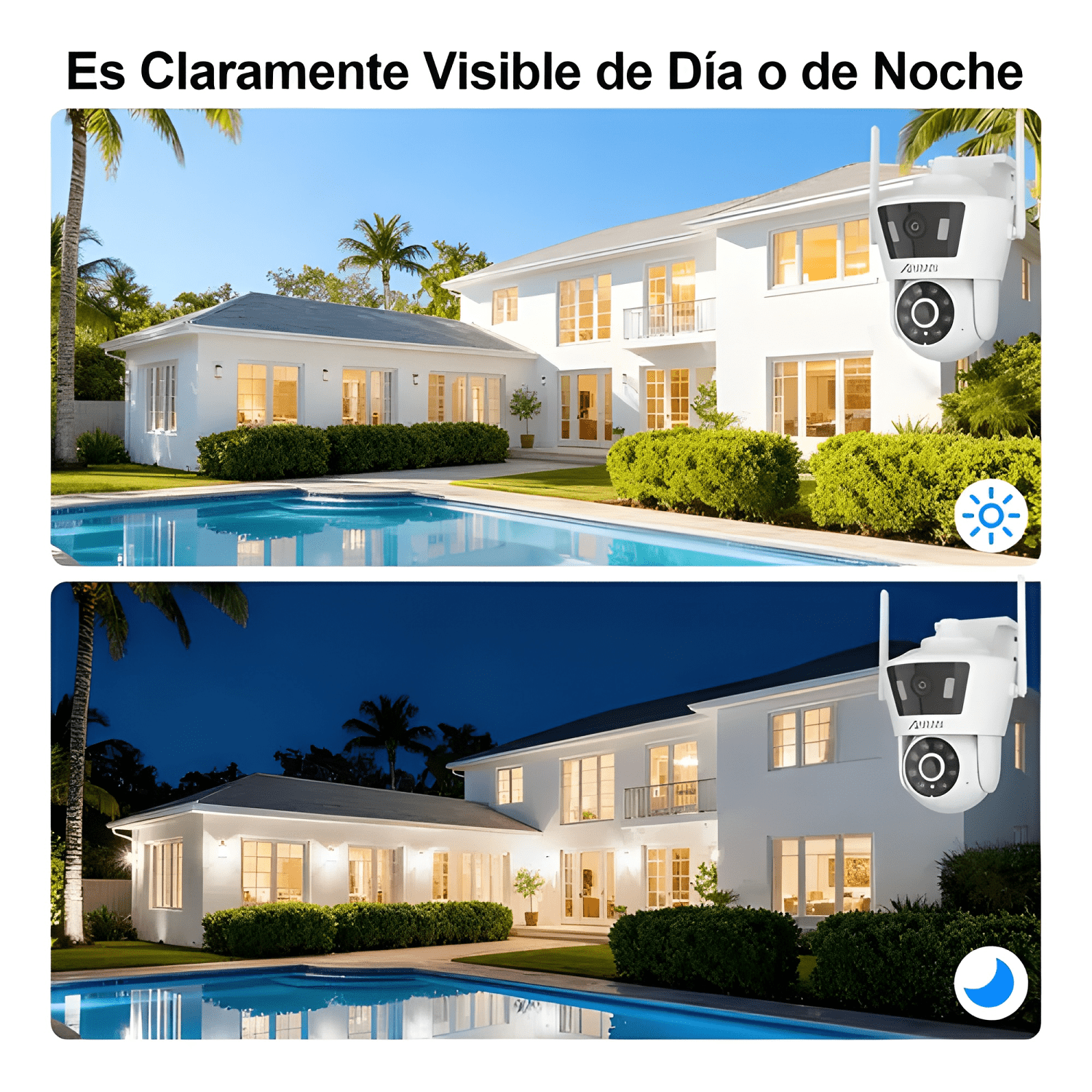 Cámara de Seguridad Wifi Ip 4mp de Doble Visión Mini-3