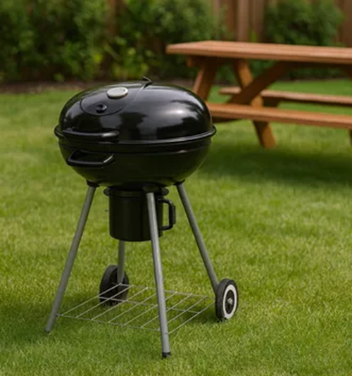 Parrilla A Carbon Modelo Algarrobo Redonda-1