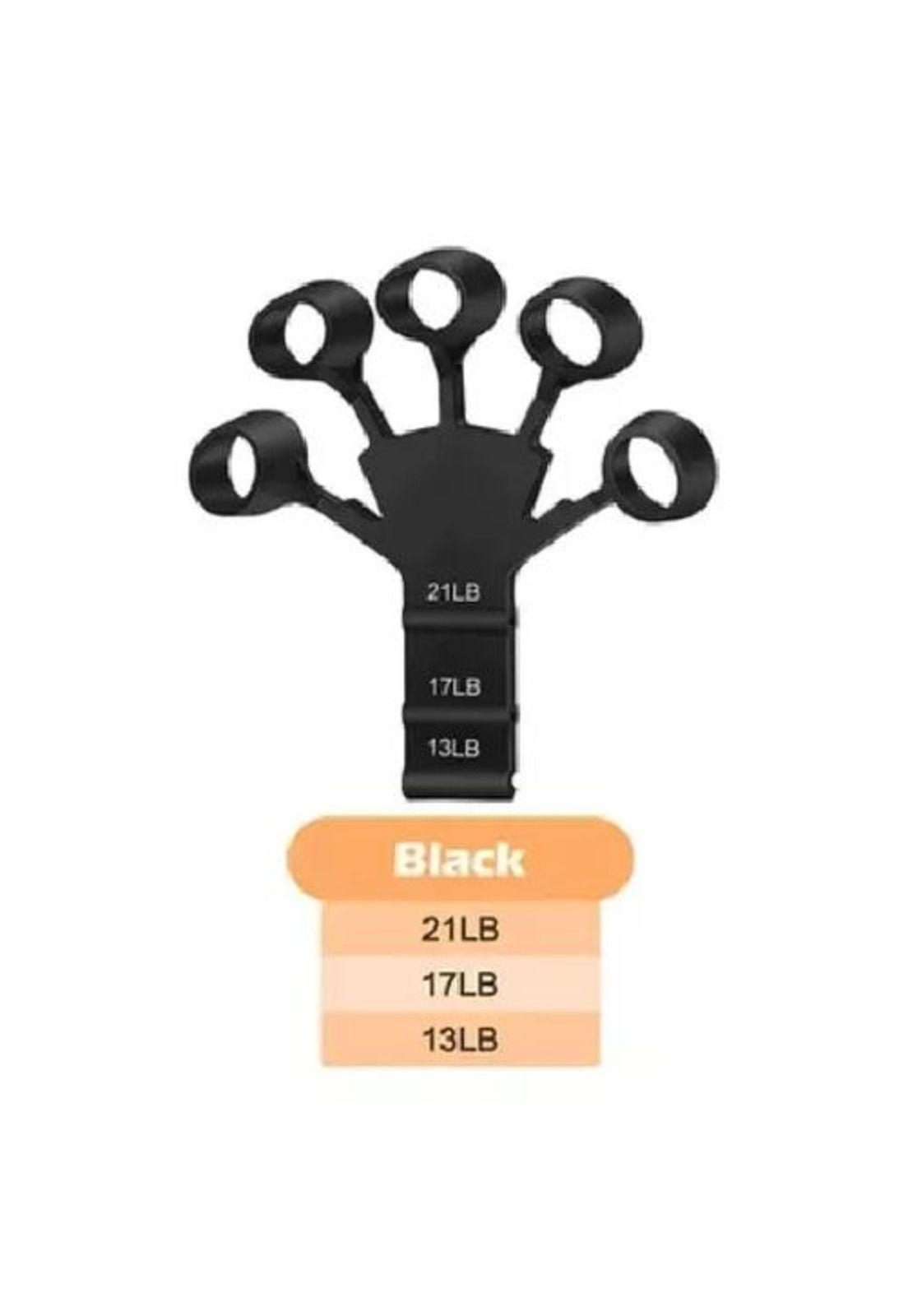 Fortalecedor de Dedos - Entrenamiento de Antebrazo, 1 Tira, Color Negro-4
