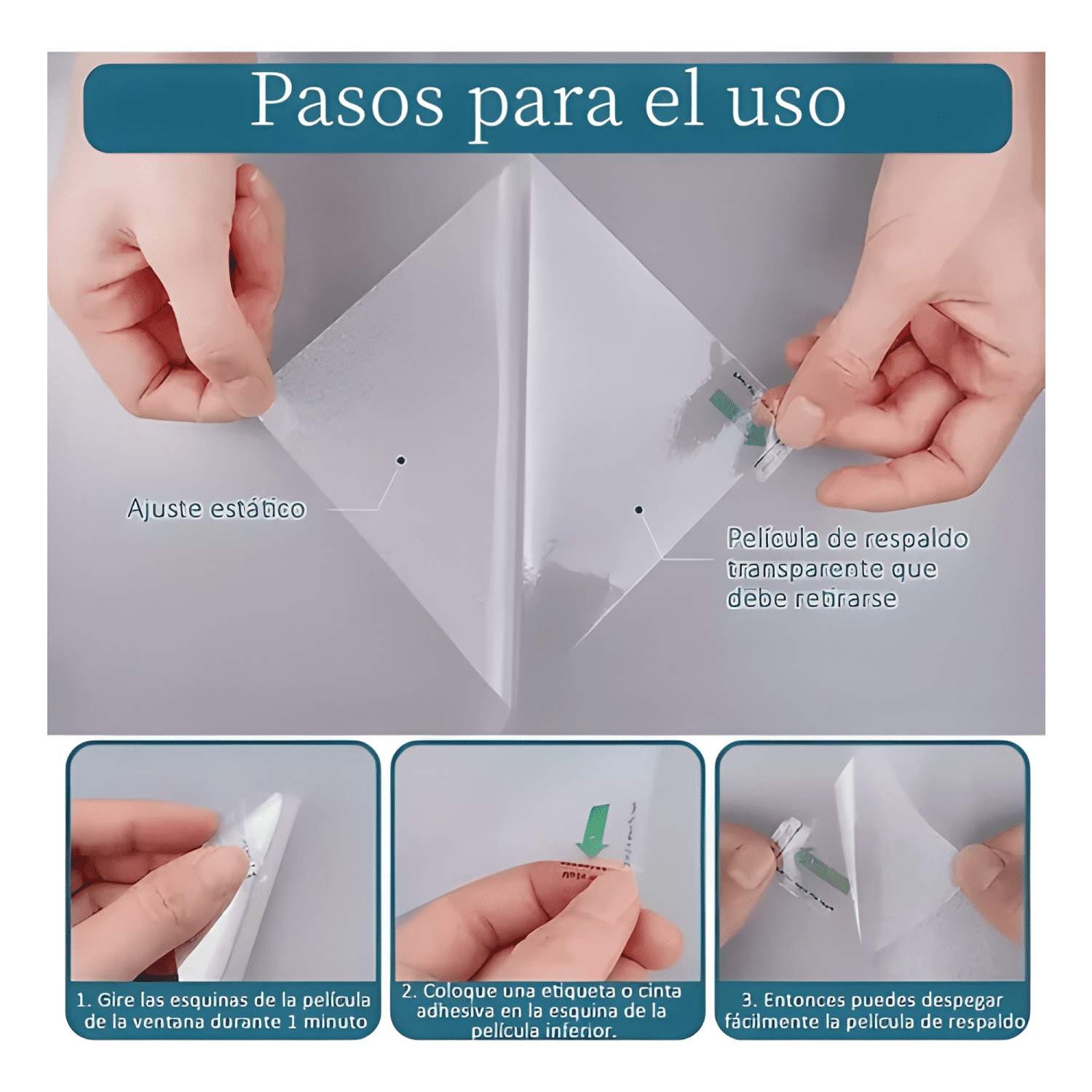Empavonado Para Vidrios Privacidad Opaco Film 60cm*3m #2-2