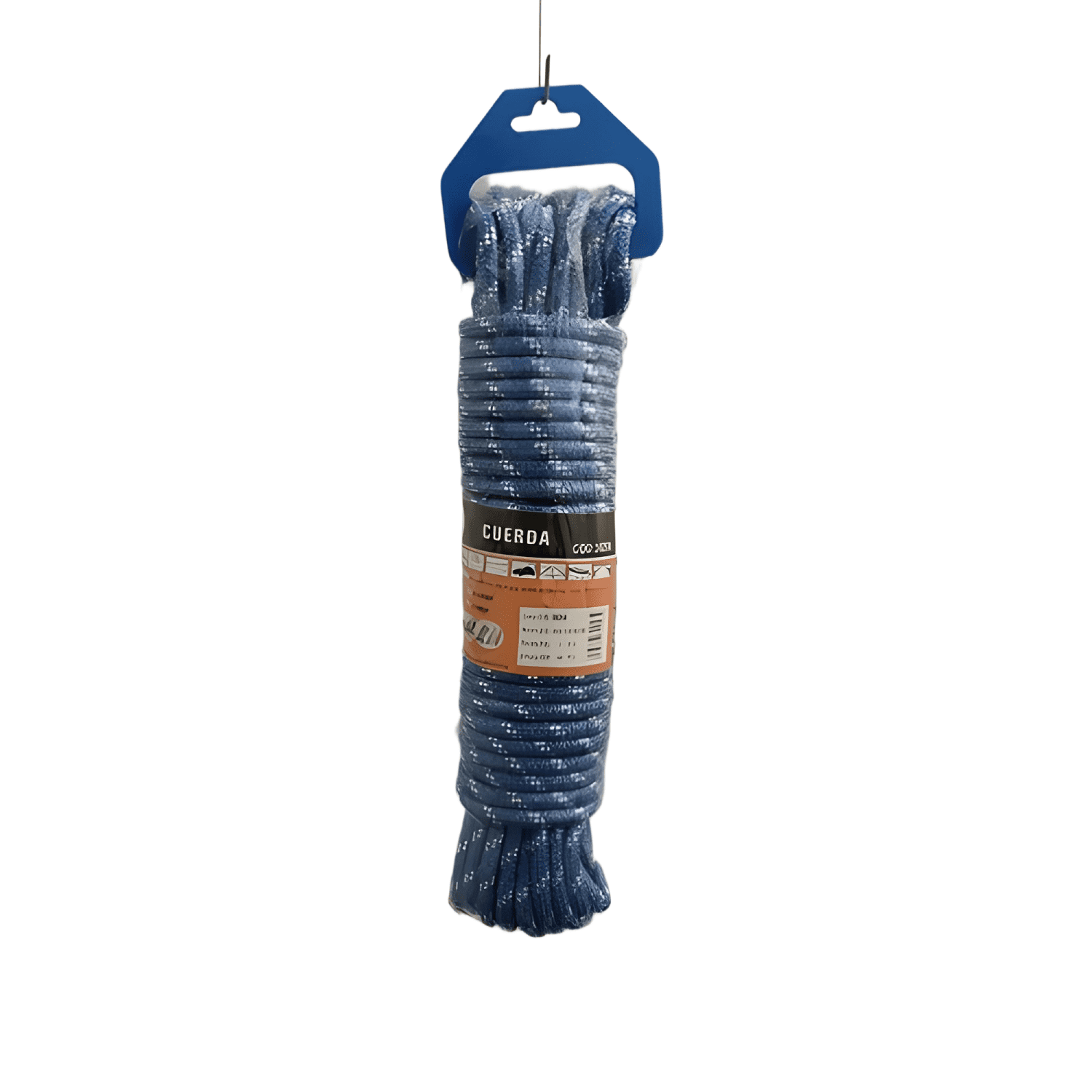 Cuerda cordel amarra soga polipropileno 8mm x 20 metros #19-0