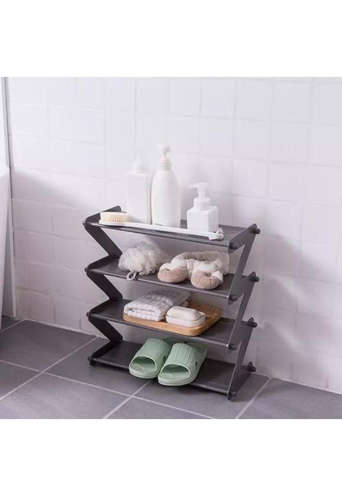 Organizador de zapatos modelo Z 8 pares color gris-5