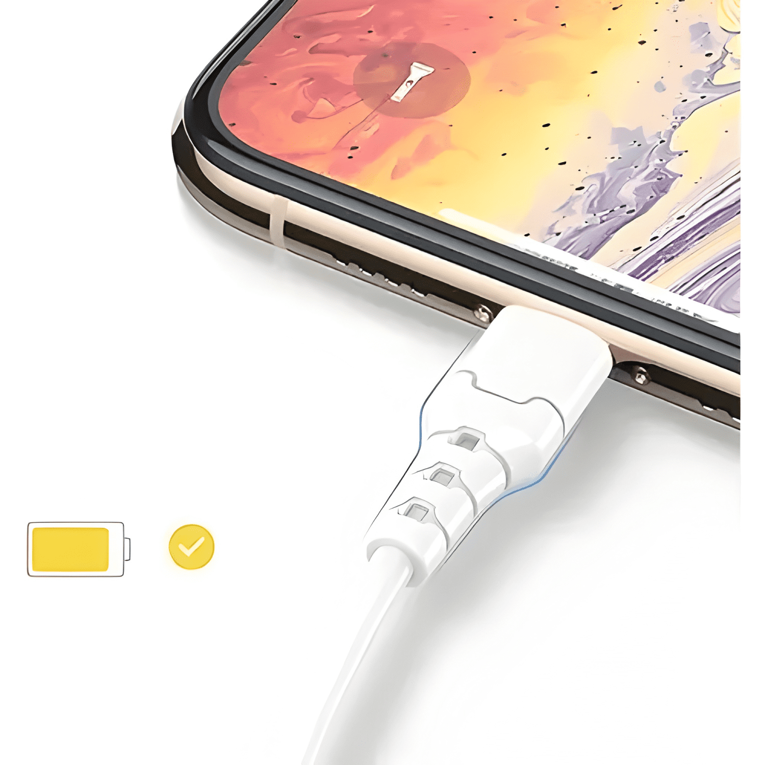 Cable micro USB carga rápida 3.0 aspor a100 carga y datos #3-4
