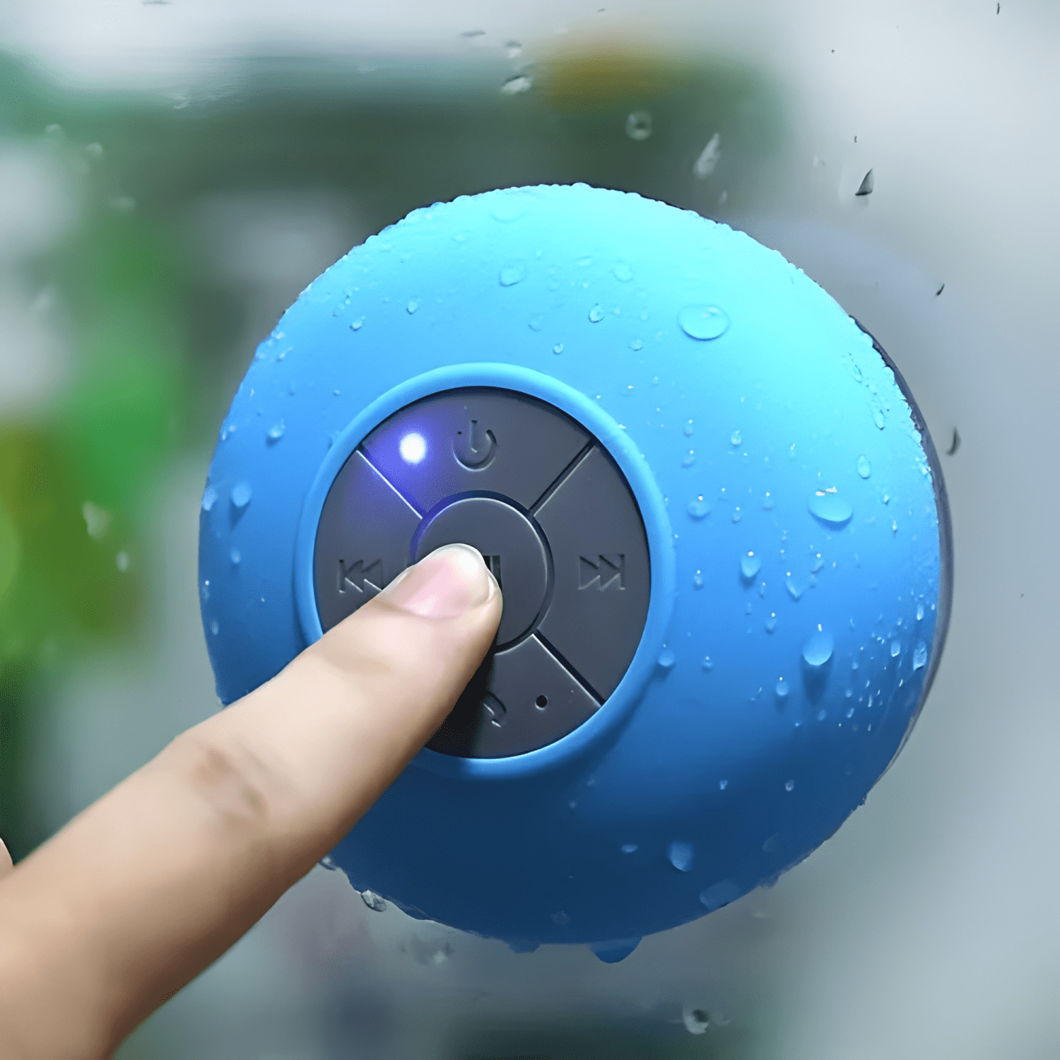Parlante portátil bluetooth ducha resistente al agua-1