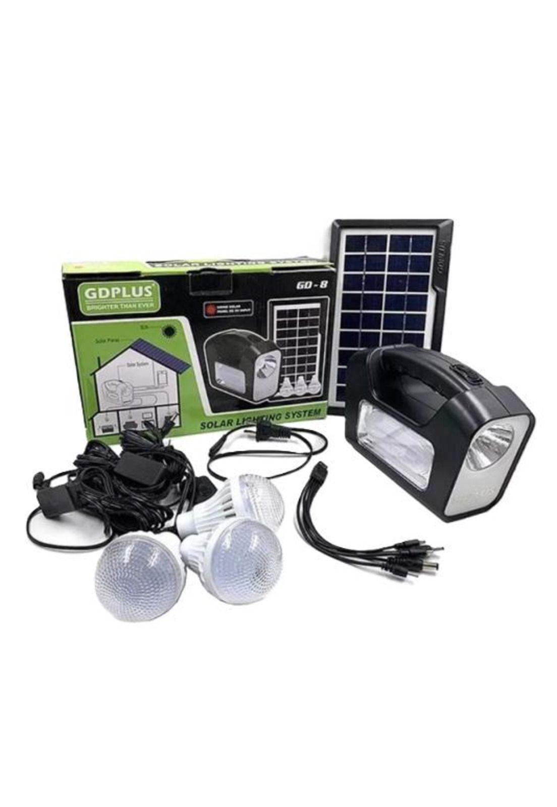Betensh kit solar emergencia camping 220V, ampolletas 36 hrs-2