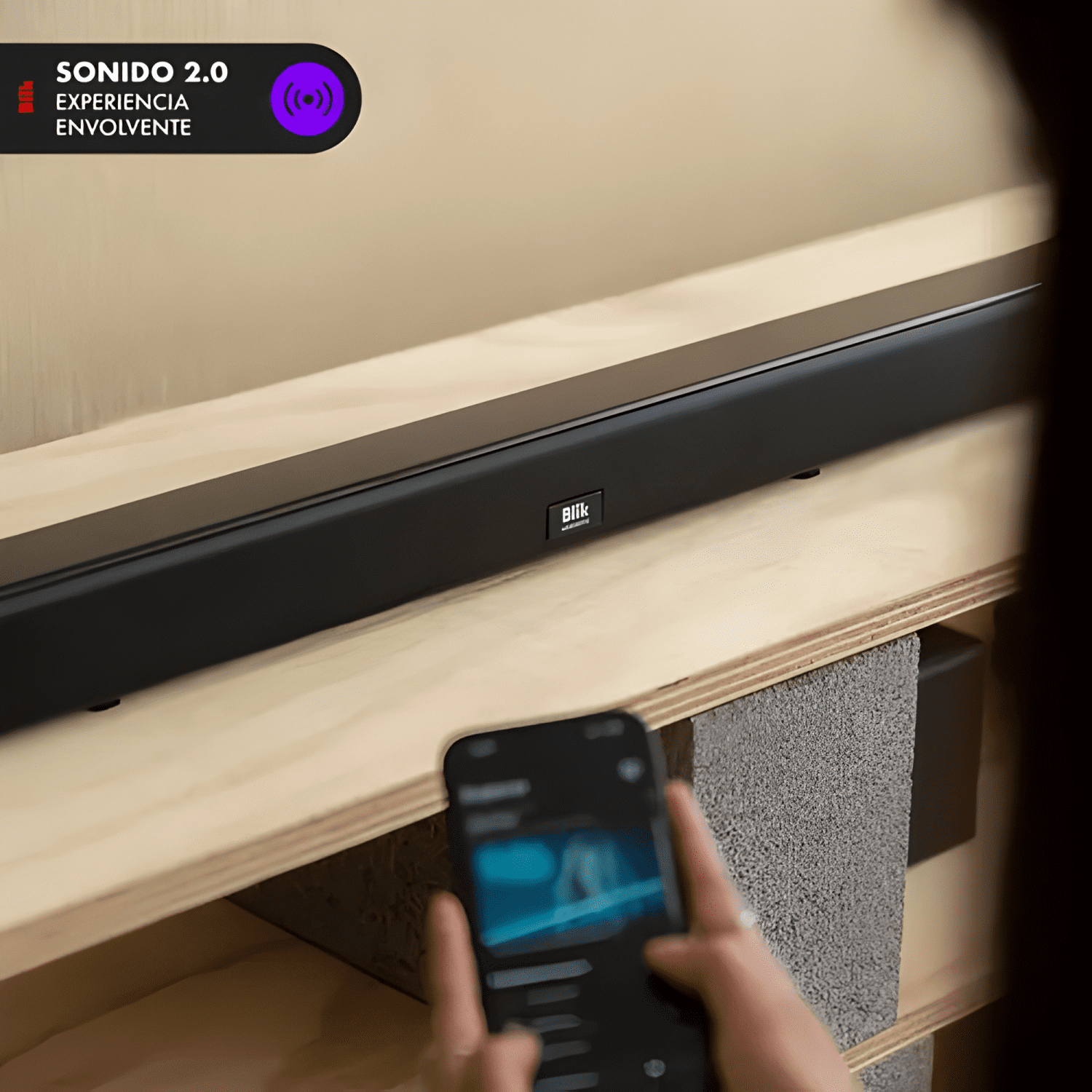 Barra de sonido bluetooth surreal24-3