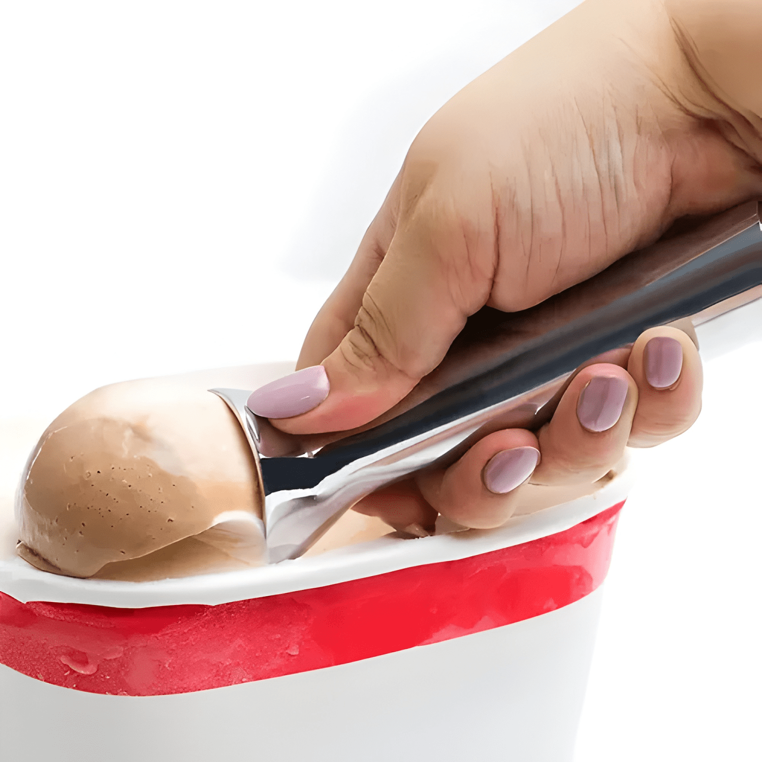 Cuchara de helados manito aluminio 60 cc / 2 oz-4