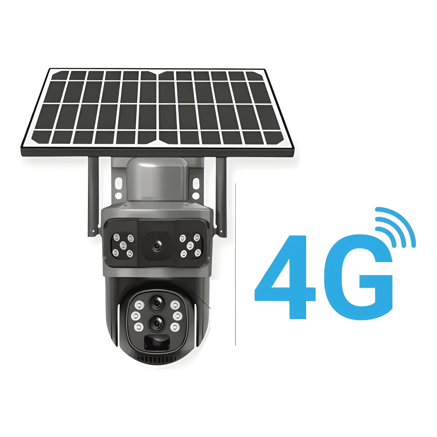 Camara Ip Solar Sim Satelital 4g Doble Visión. Exterior-2