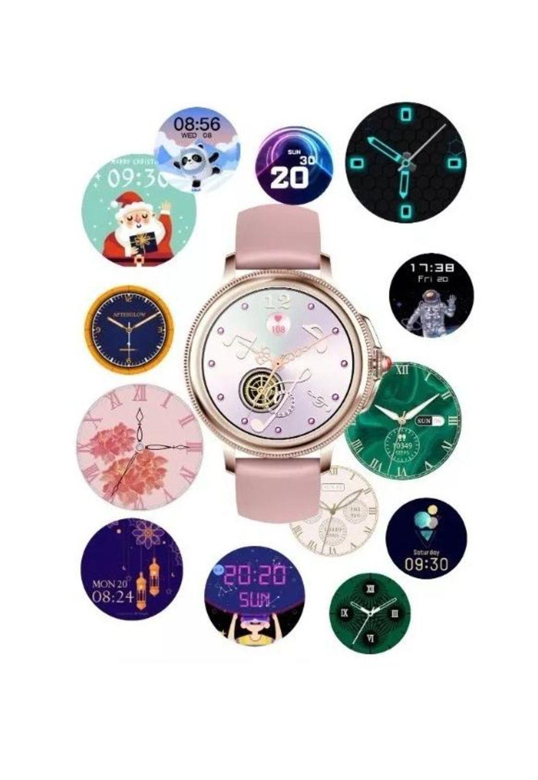Reloj inteligente smartwatch bluetooth mujer doble correa...-5