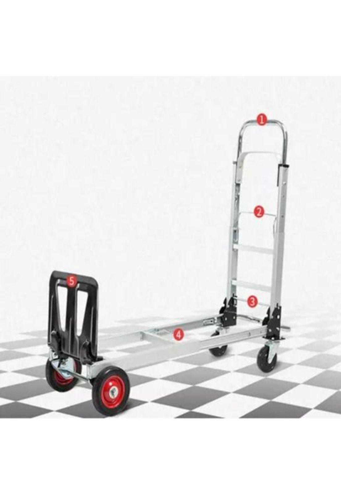 Carro De Carga Plegable Tipo Yegua 160 K Gris-2