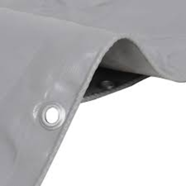 Lona carpa plegable gris reforzada 3x6-1